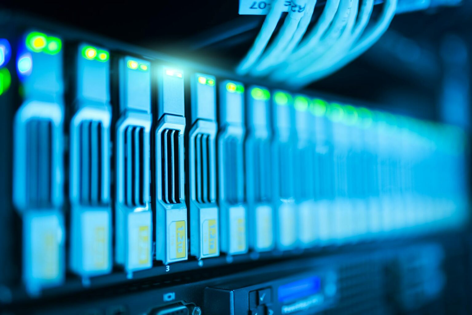 Why Database Administrators Are Migrating from Oracle to Open-Source PostgreSQL Modern server room with database infrastructure and network equipment