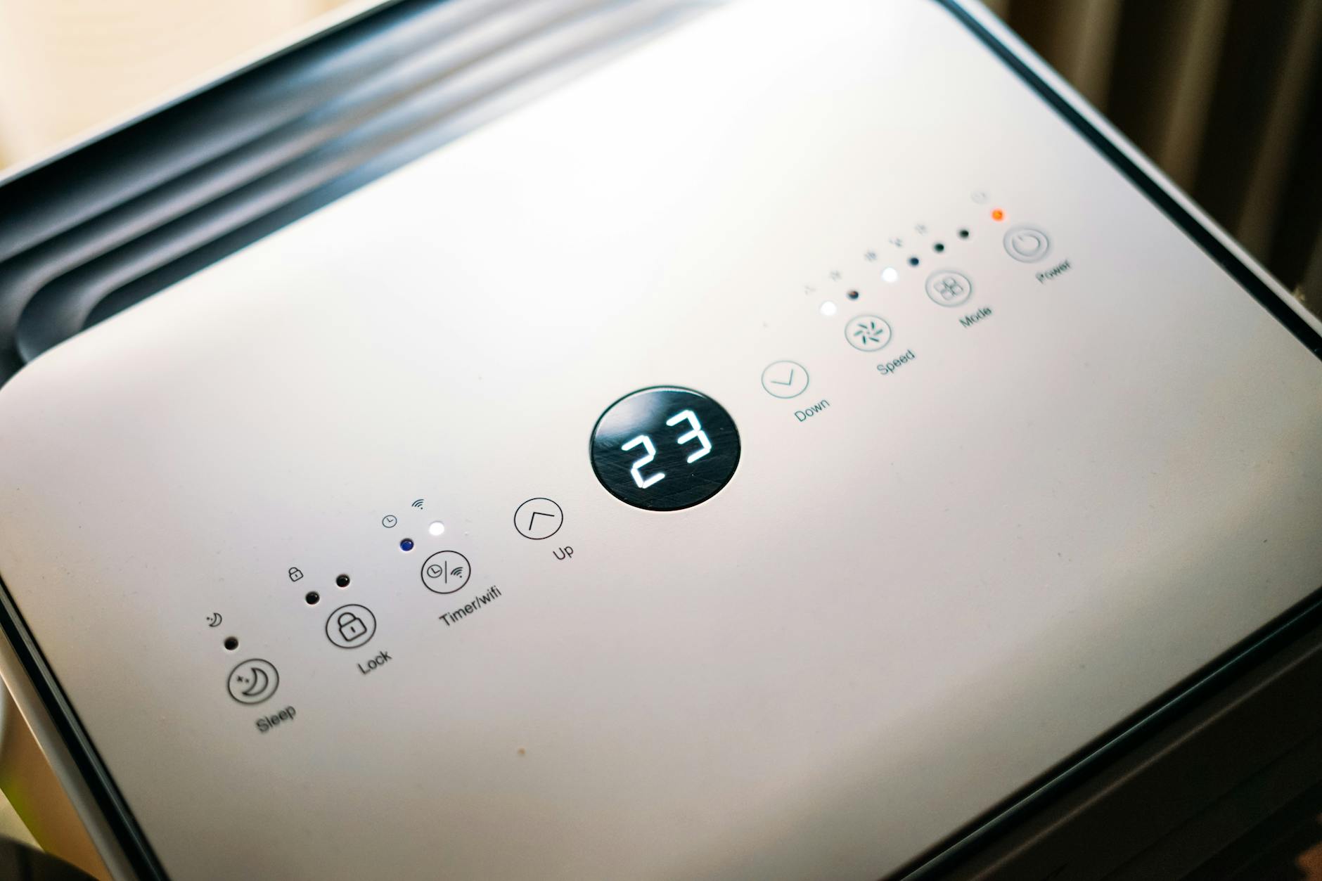 Air purifier and smart home devices working together to maintain indoor air quality