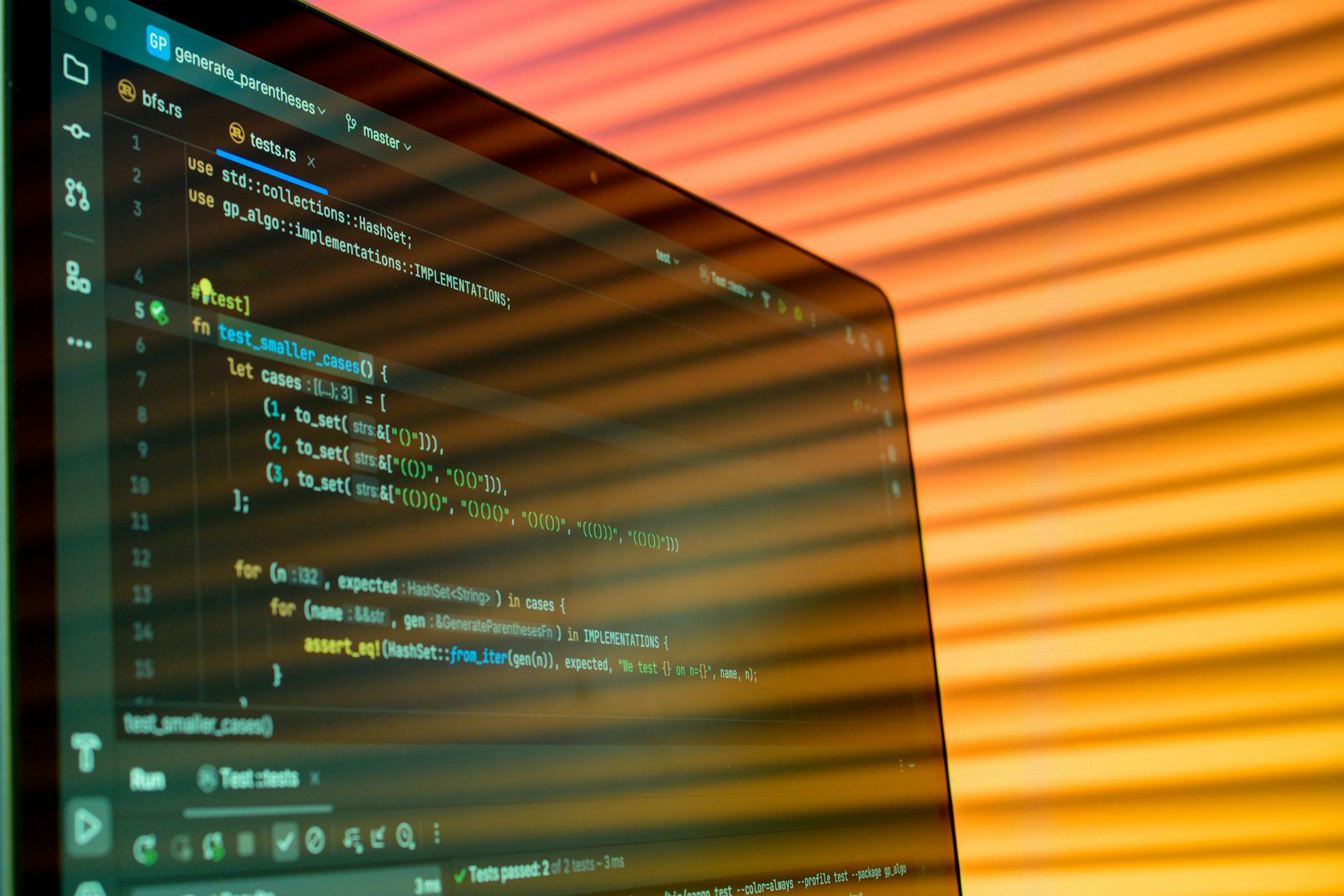 Database administrator working on SQL queries and database management interface