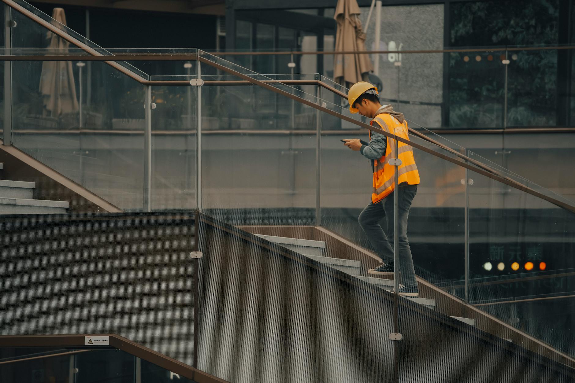 Close-up view of high-tech wearable vest with electronic components and sensors