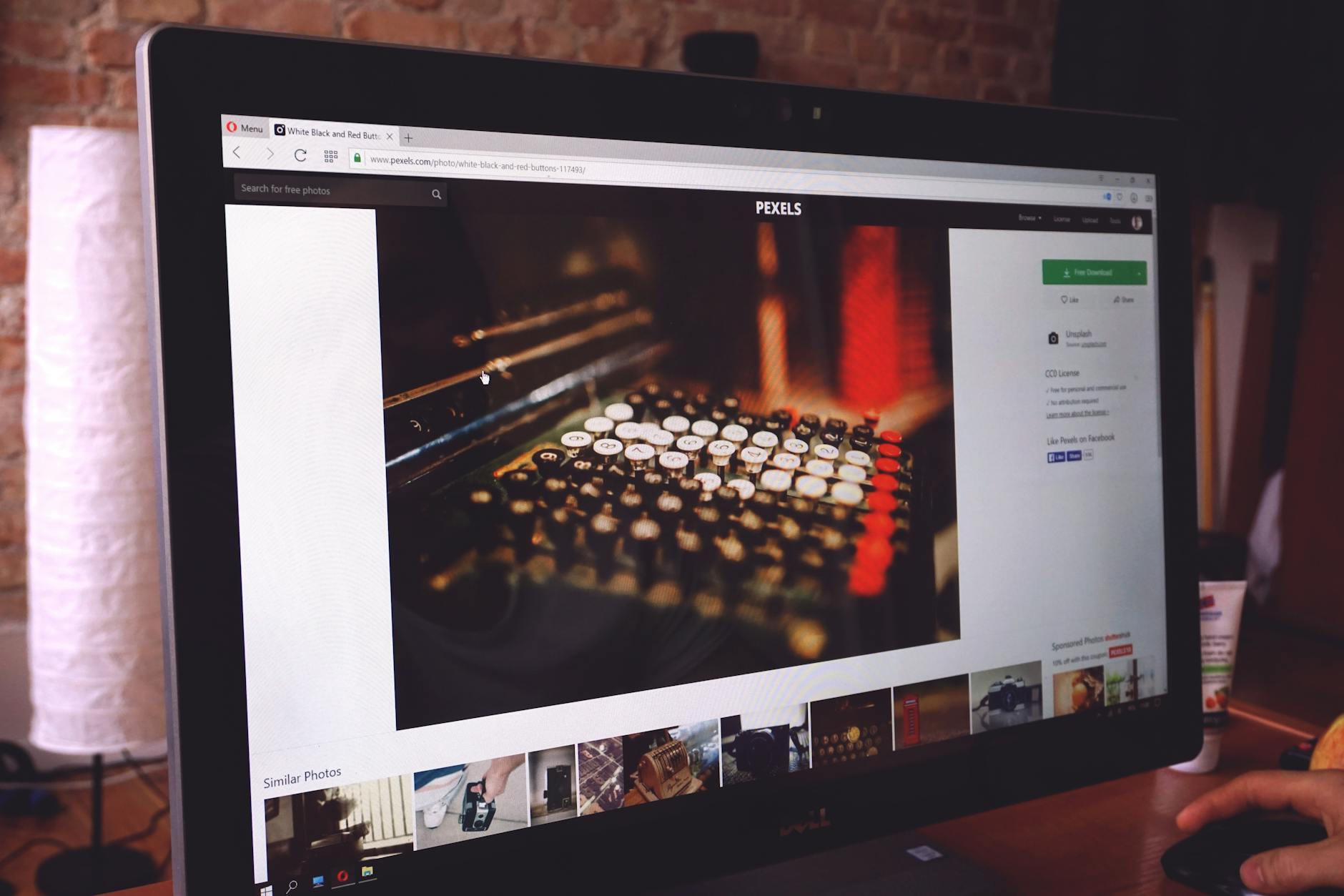High-end computer display showing vibrant colors and sharp image quality