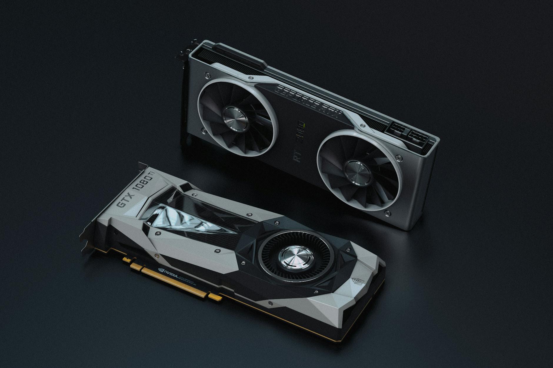 Modern graphics card hardware that supports variable refresh rate technology for gaming monitors