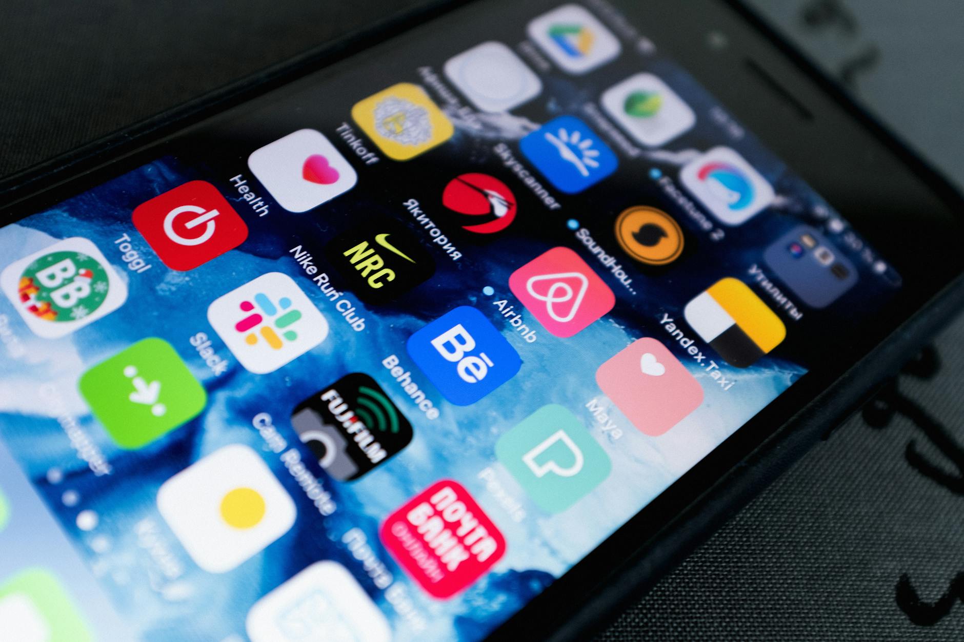 Smartphone screen displaying photo editing app interface with filter options and editing tools