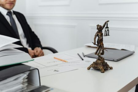 Palworld’s Legal Battle With Nintendo Is Reshaping Indie Dev Risk Legal documents and courtroom setting representing an intellectual property lawsuit in the gaming industry