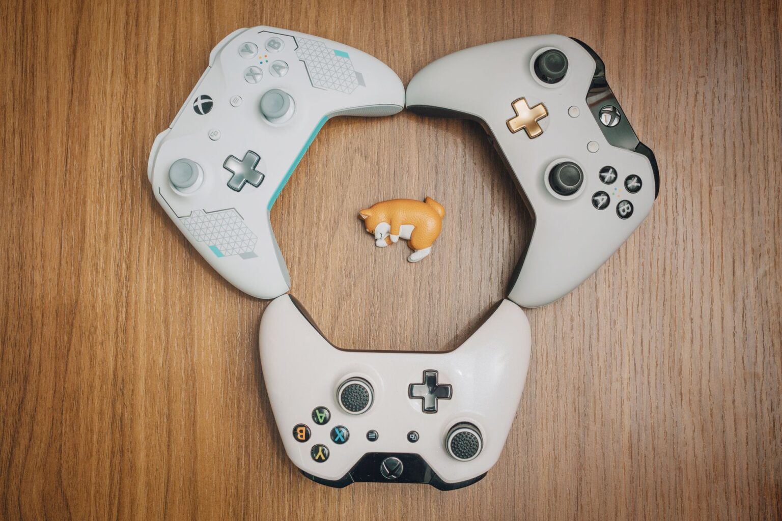 A game controller resting on a surface, representing PC and console gaming culture