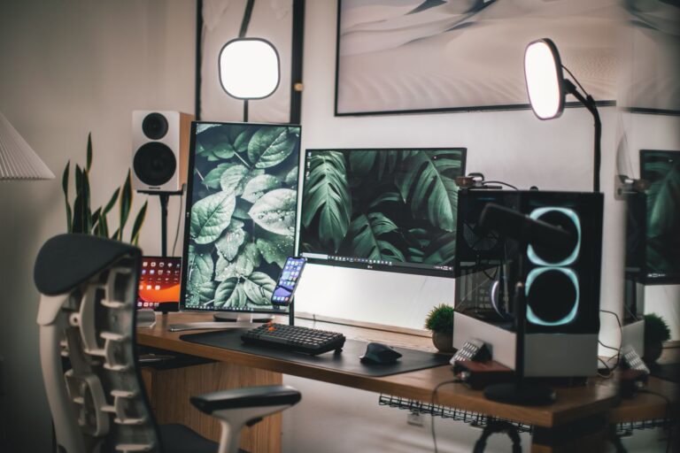 Valve’s CS2 Operation Drought Is Pushing Fans Toward Faceit A gaming PC setup with a monitor displaying a first-person shooter game