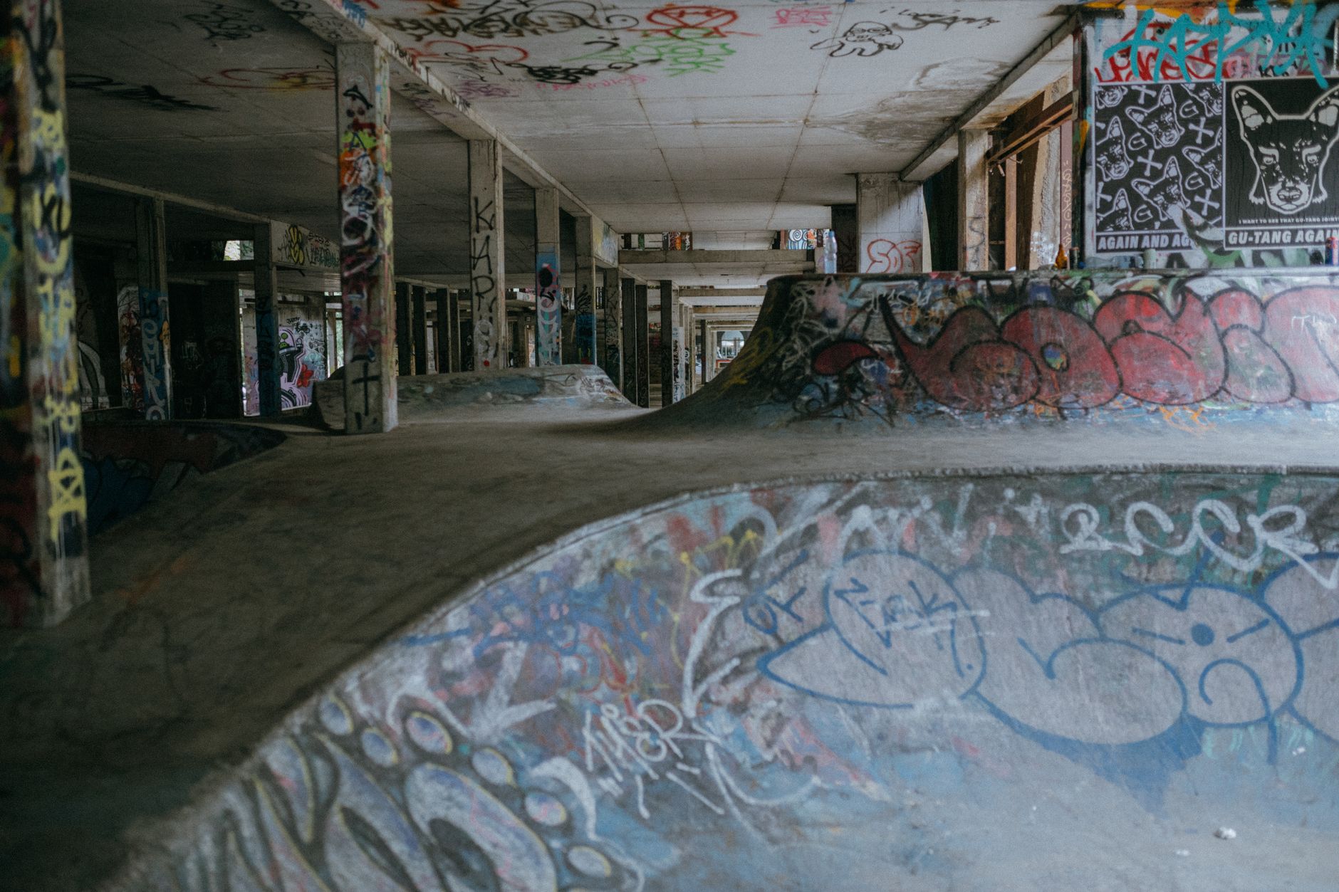 An empty concrete skate park ramp, symbolizing the ongoing wait for a new Tony Hawk title from Activision