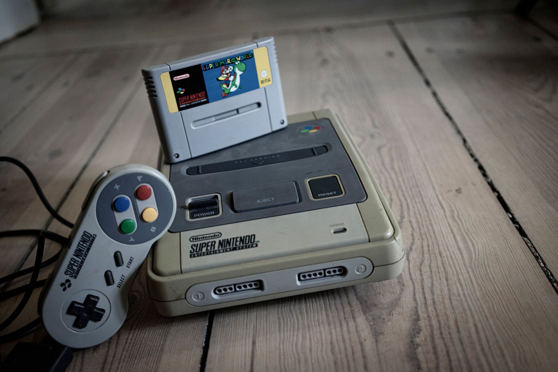 A retro gaming setup evoking the nostalgic feel of classic RPG titles like Fallout New Vegas