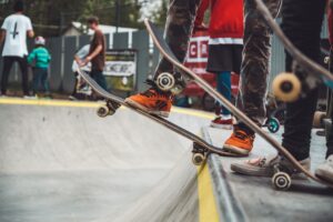 Activision’s Tony Hawk Silence Is Sending Fans Back to Pro Skater 1+2 Empty skate park with concrete ramps and rails under open sky